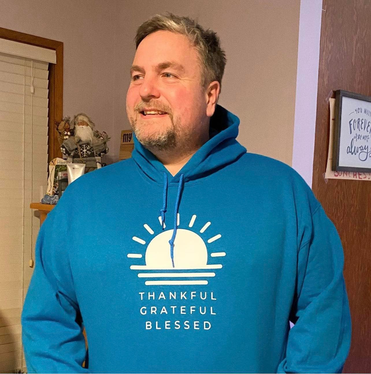 Thankful Grateful Blessed hoodie
